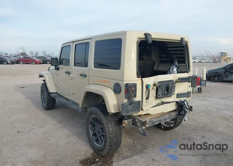 2011 Jeep Wrangler Unlimited Sahara z USA, uszkodzony, nr VIN 1J4HA5H19BL558161